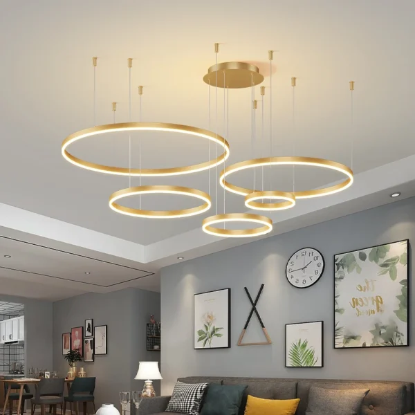 Candelabro anillo luminoso - Imagen 4