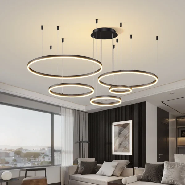 Candelabro anillo luminoso