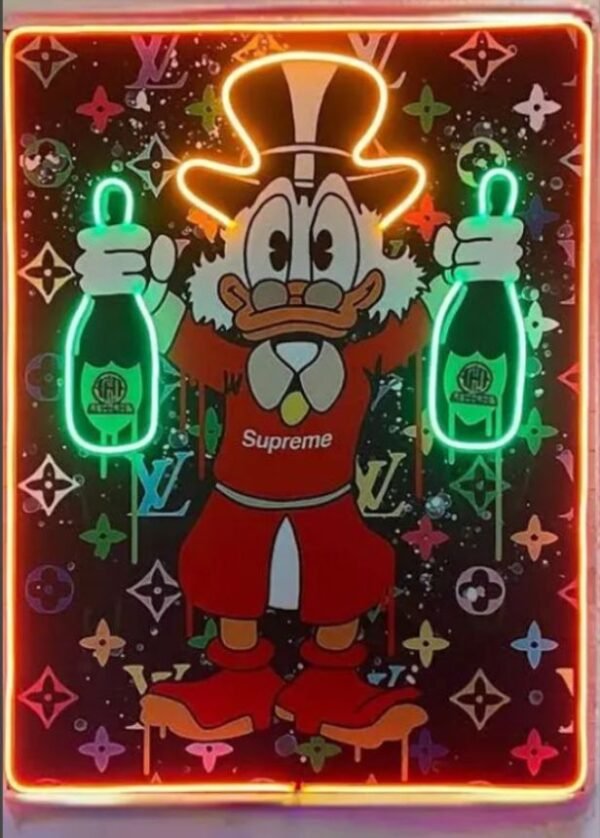 Cuadro led personalizado chico 50cm x65cm