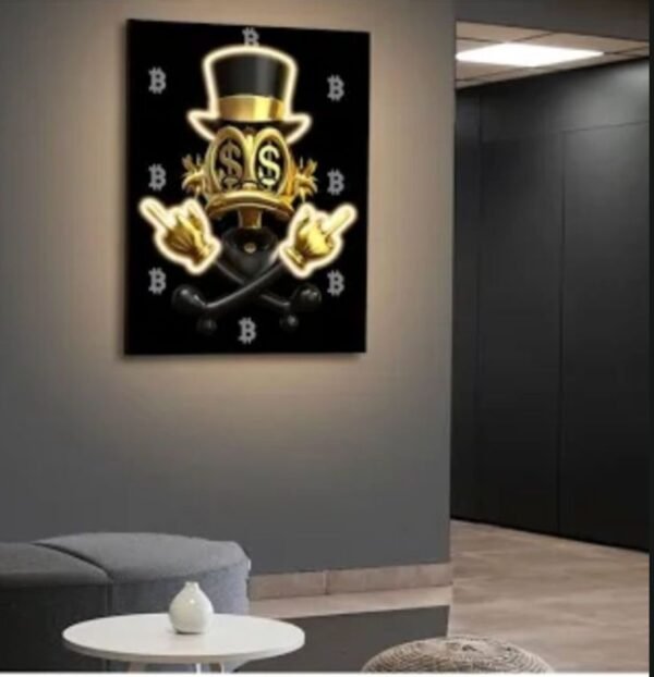 Cuadro led personalizado chico 50cm x65cm - Imagen 4